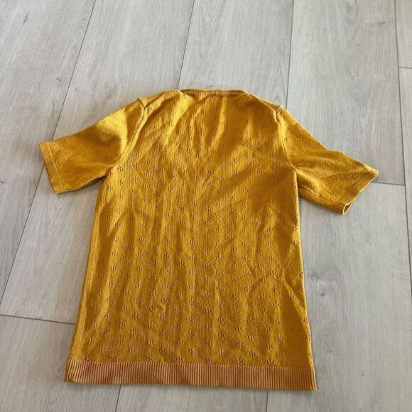 Madewell Pointelle Willford Sweater Tee size s - Picture 4 of 8